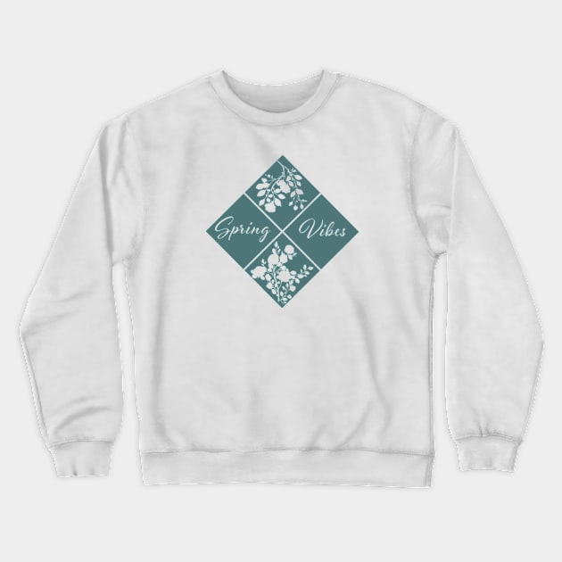 spring vibes Crewneck Sweatshirt by Loete Design